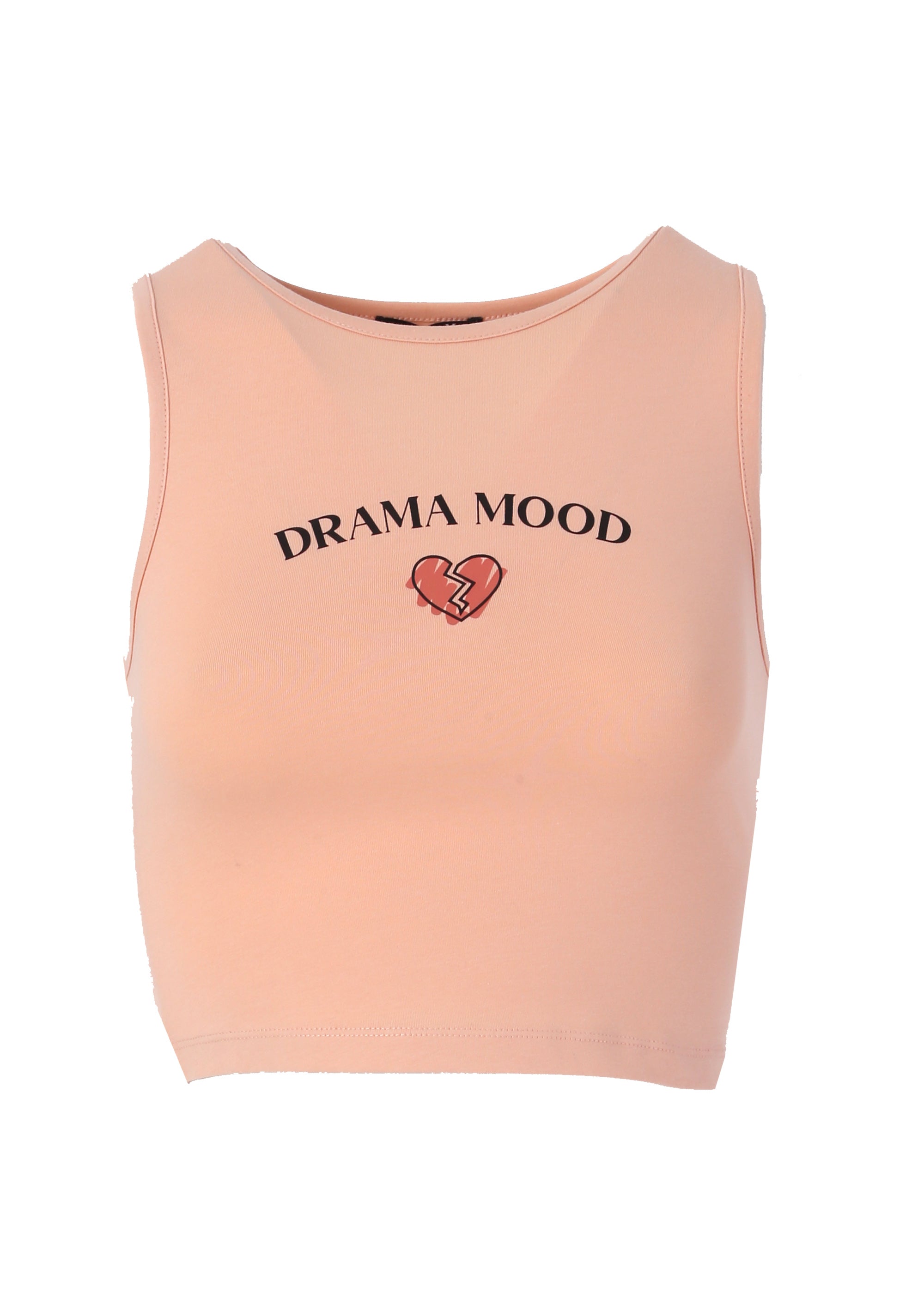 Top crop con stampa Drama Mood XT STUDIO X124ST2016J40116-856