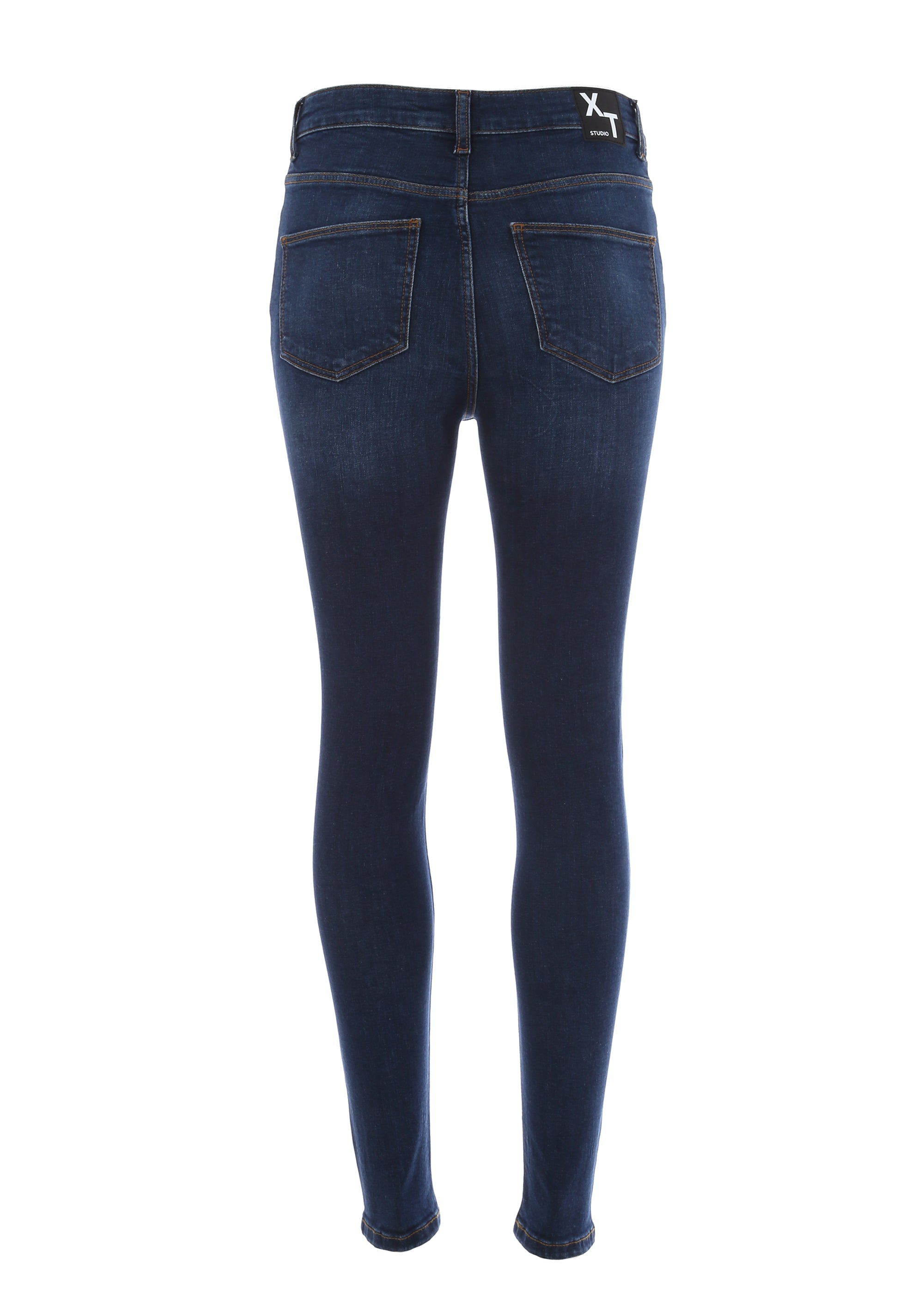 Jeans skinny in denim con lavaggio medio XT-STUDIO 8059572117403_R