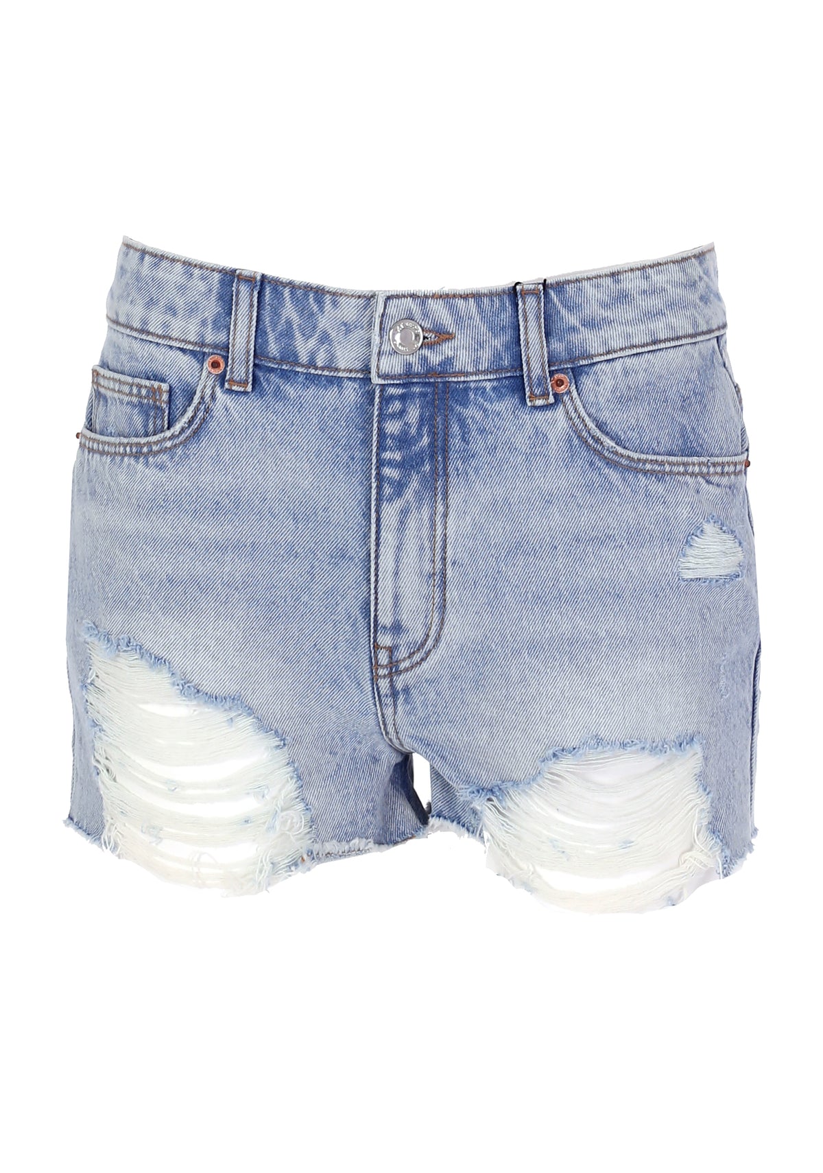 Short in denim con strappi XT-STUDIO 8059572231840_277c80e8-0de2-4fce-9103-3a63767db99a