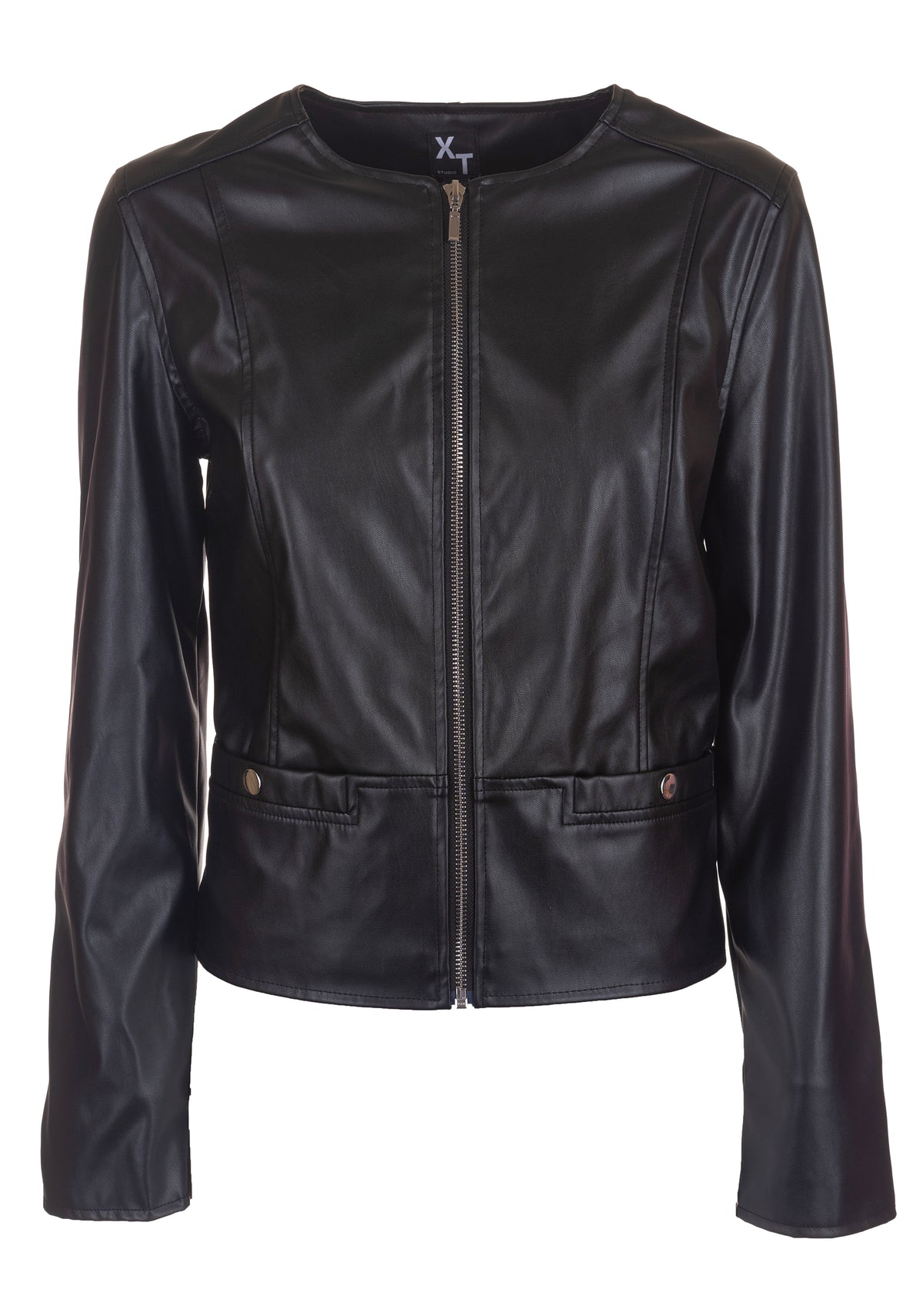 Giacca slim in eco pelle XT-STUDIO X123SJ1002E40001-053