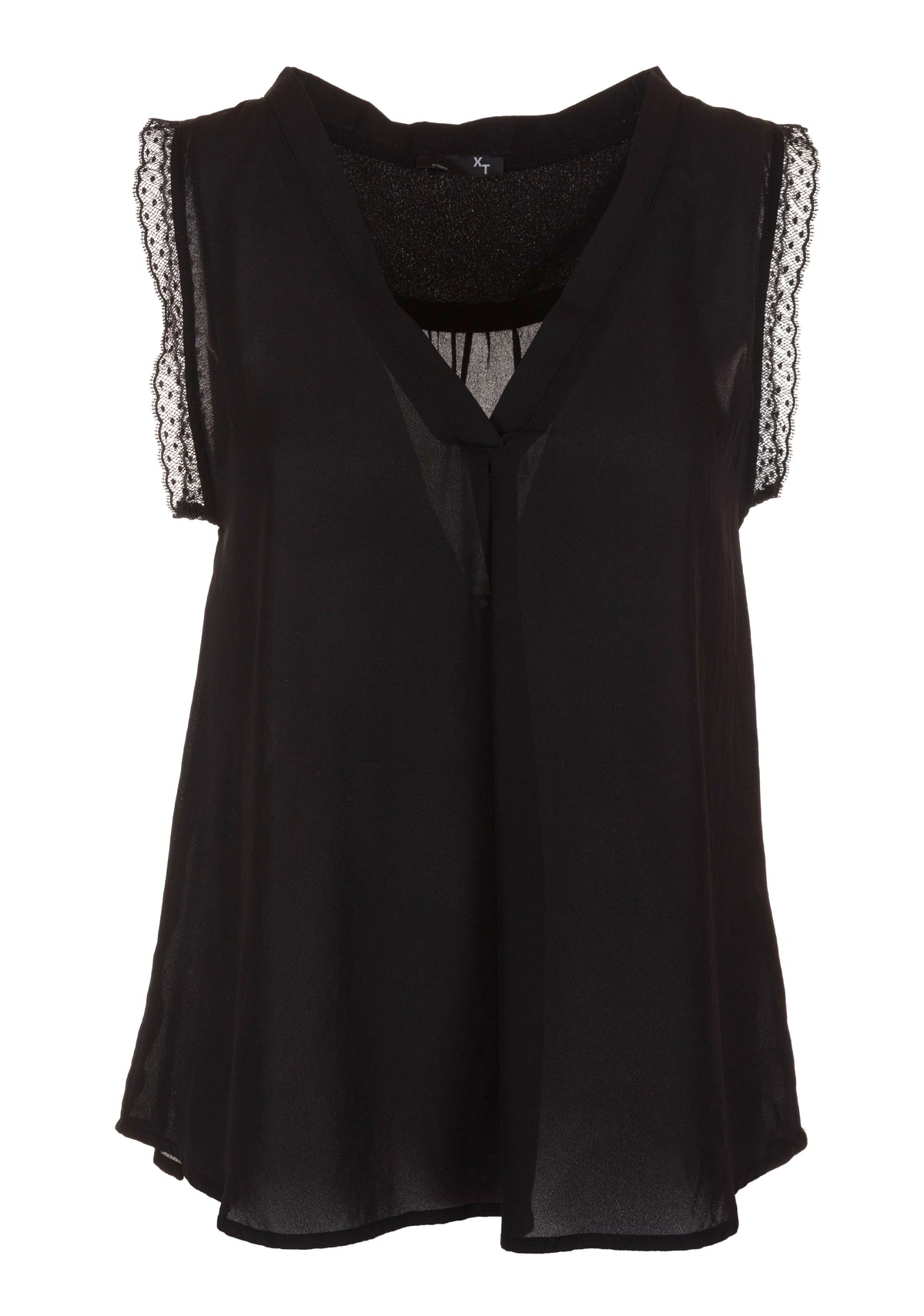 Top linea ad A in georgette XT-STUDIO X123ST2002W41201-053