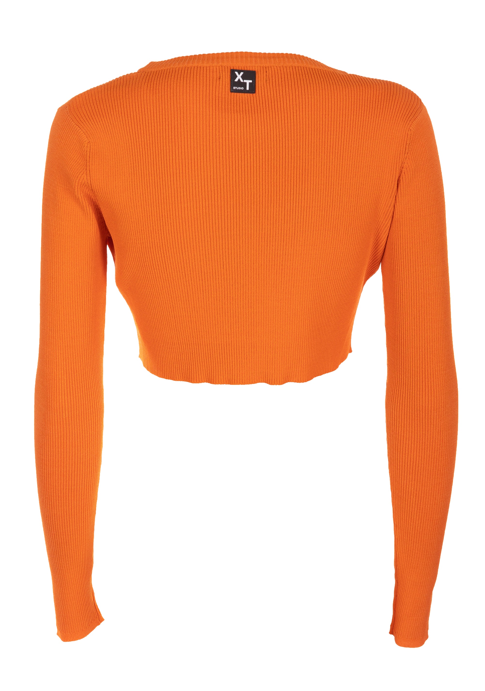 Top slim corto in maglia XT-STUDIO X123ST4002K41701-376_2